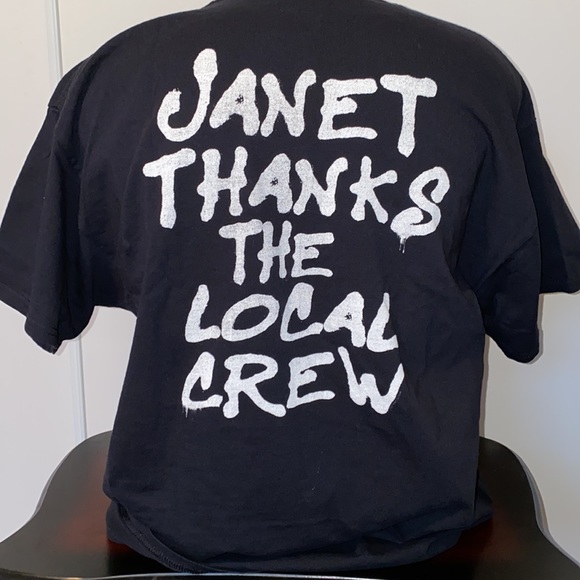 NWOT - Janet Jackson 2018 State of the World Tour Concert T-shirt - Picture 2 of 4